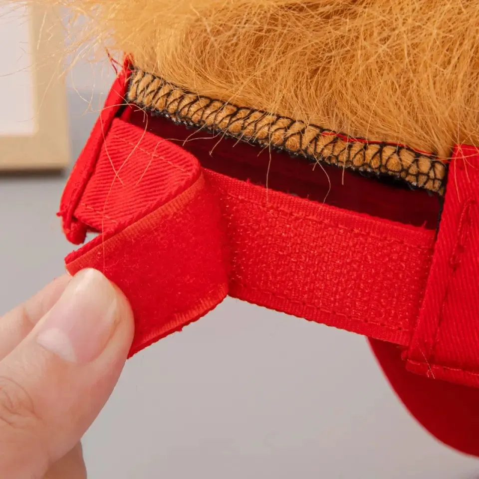 Luxury Gifts,2024 US Election Wig Cap Baseball Cap Hot Hat Wide Brim Hat Red Embroidered Hat