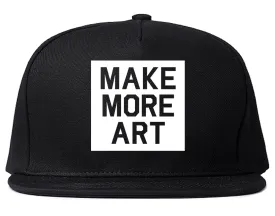 Make More Art Mens Snapback Hat