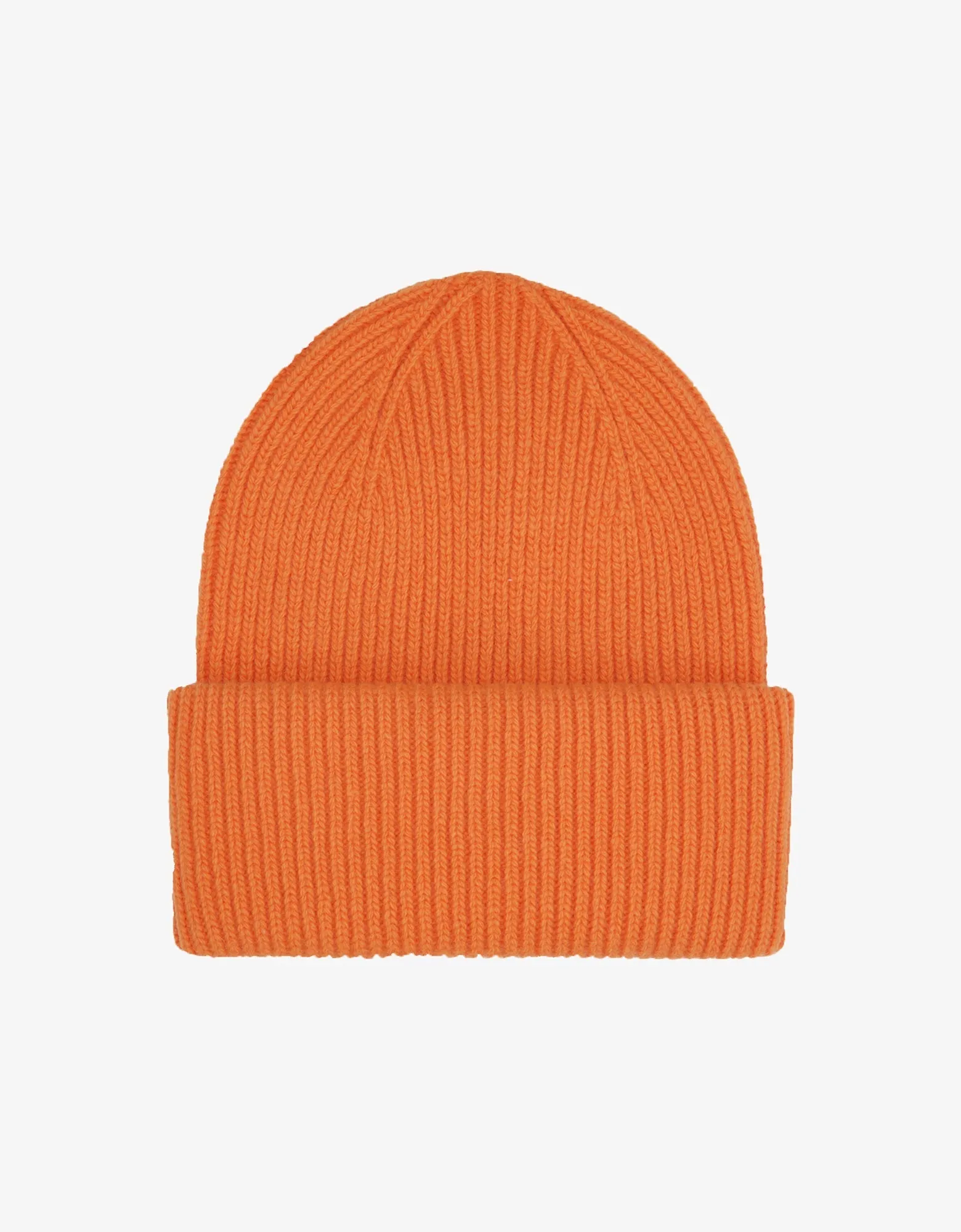 Merino Wool Hat - Burned Orange