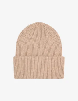 Merino Wool Hat - Honey Beige