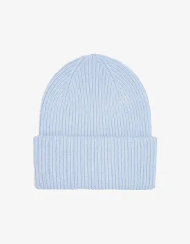 Merino Wool Hat - Polar Blue