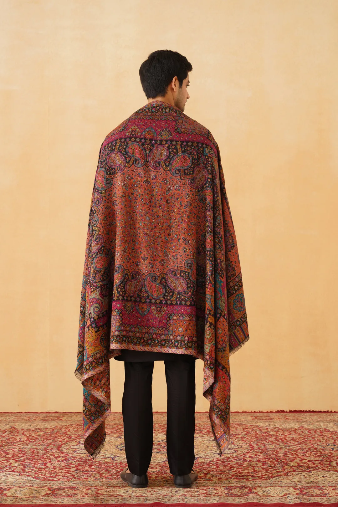 Multi Fusion Jamawar for Men