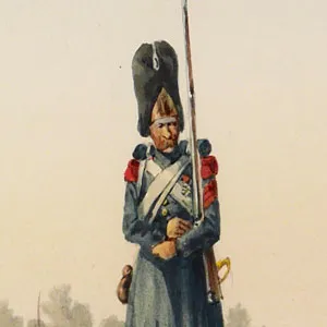 Old Guard Grenadier by Orlando Norie, circa 1875