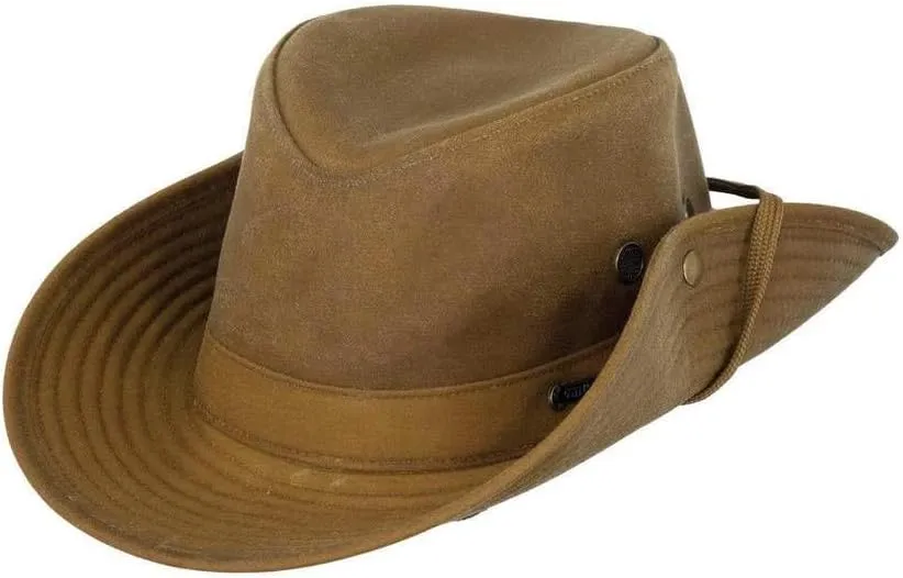Outback Trading Company Women's 1497 River Guide UPF 50 Waterproof Breathable Outdoor Cotton Oilskin Hat