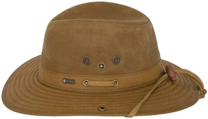 Outback Trading Company Women's 1497 River Guide UPF 50 Waterproof Breathable Outdoor Cotton Oilskin Hat