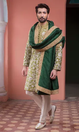 Pakistani Designer  Groom Sherwani #N7211