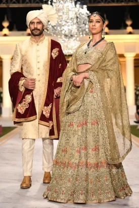 Pakistani Heavy Bridal Lehnga Choli for Wedding #J4324