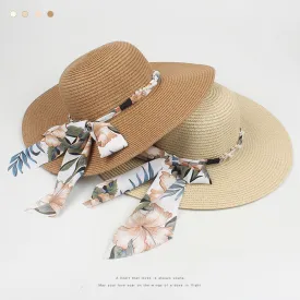 Paziye Straw Floppy Sun Hat