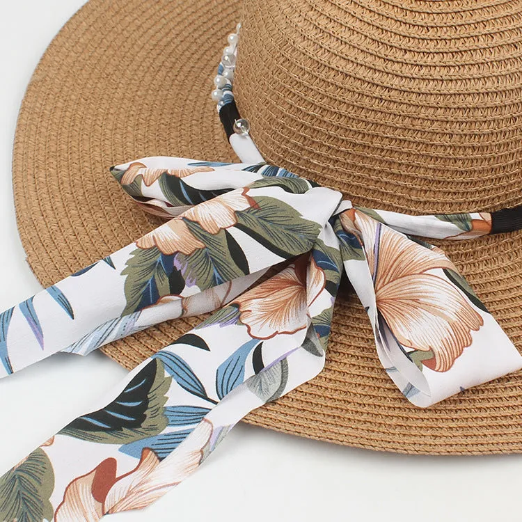 Paziye Straw Floppy Sun Hat