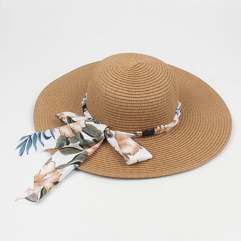 Paziye Straw Floppy Sun Hat