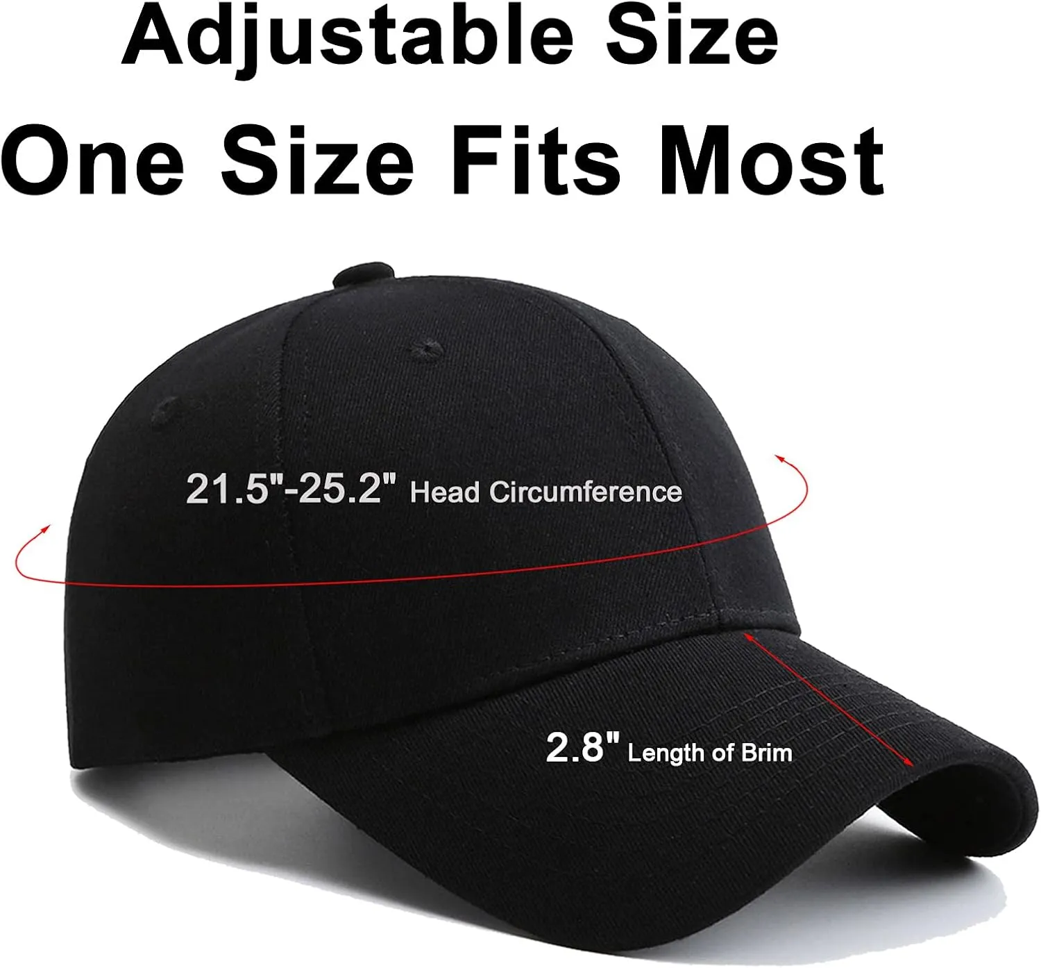 PFFY 2 Packs Baseball Cap Golf Dad Hat for Men and Women