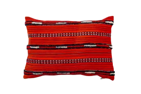 Pillow: Handwoven antique Hungarian hemp - P332