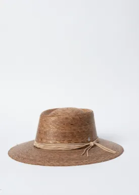 Rhea Fedora - Dark Toast