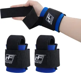 RitFit Lifting Wraps, Wrist Straps for Weightlifting, Wrist Support for Working Out, Bodybuilding, MMA, Powerlifting, Strength Training, Men & Women