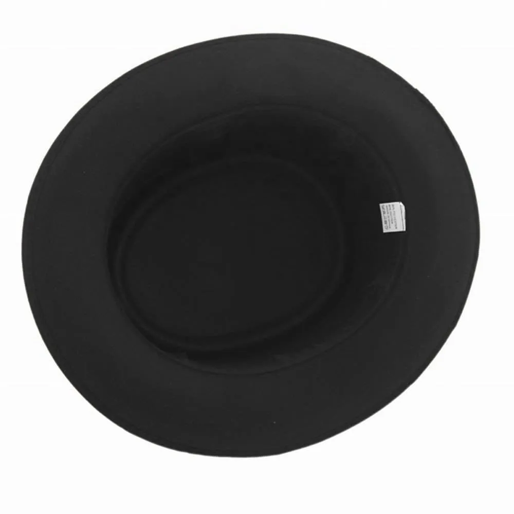 Rozzi Feather Wool Porkpie Hat