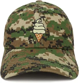 Trendy Apparel Shop Soft Serve Ice Cream Soft Crown 100% Brushed Cotton Cap