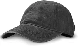 Unisex Vintage Washed Baseball Cap | Low Profile Soft Top Unstructured Cotton Baseball Cap | Adjustable Size Vintage Buckle
