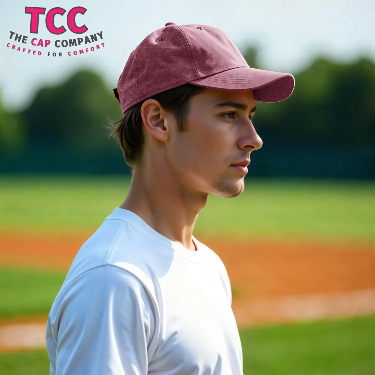 Unisex Vintage Washed Baseball Cap | Low Profile Soft Top Unstructured Cotton Baseball Cap | Adjustable Size Vintage Buckle