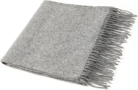 Villand Pure 100% Cashmere Scarf with Fringed Edges, Ultra Soft Large Cashmere Shawl Wrap for Women and Men
