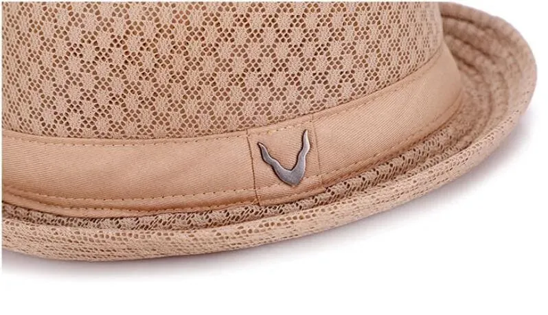 Vinci British Mesh Porkpie Hat