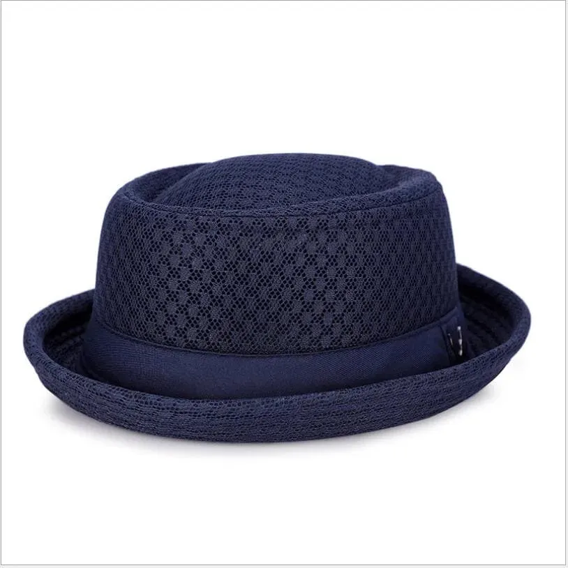 Vinci British Mesh Porkpie Hat