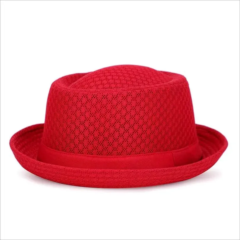 Vinci British Mesh Porkpie Hat