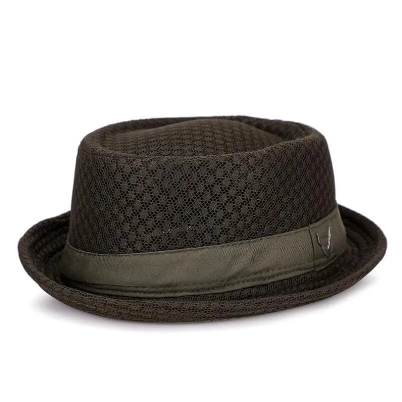 Vinci British Mesh Porkpie Hat