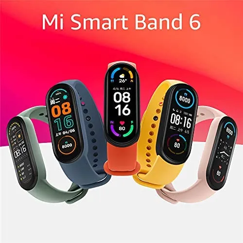 Xiaomi Mi Smart Band 6 - Black (Open Never Used) Box Damage
